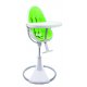Стульчик для кормления Bloom Fresco Chrome White / Black Comfort